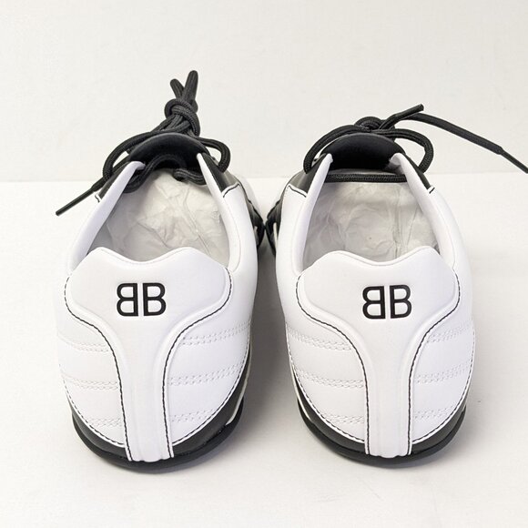 Balenciaga Zen Sneakers, White/Black, Men's 39 EU (US 6) - Picture 5 of 7